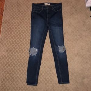 Free people high rise denim